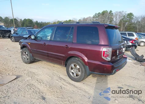 2007 Honda Pilot Ex z USA, uszkodzony, nr VIN 5FNYF18437B008765